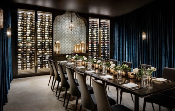 Cordova Private Dining Wine Room