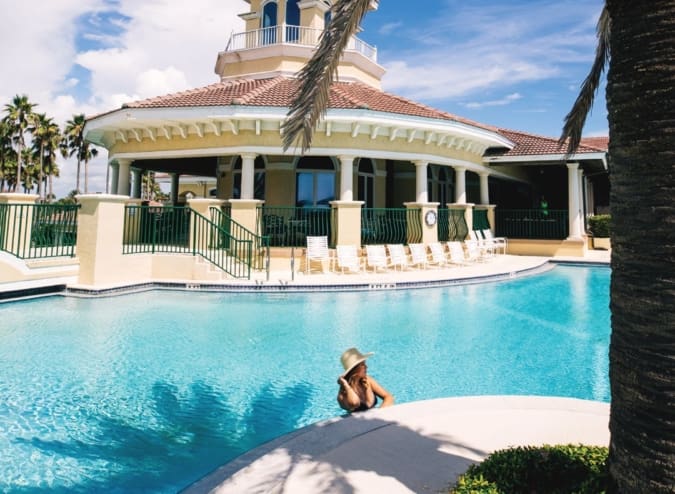 Guest in the Pool