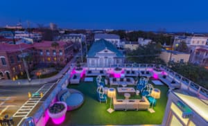 Eleve rooftop at the Grand Bohemian Hotel Charleston